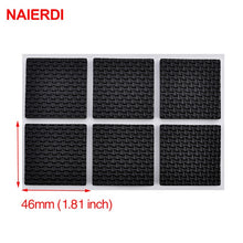 Load image into Gallery viewer, NAIERDI 1-24PCS Self Adhesive Furniture Leg Feet Rug Felt Pads Anti Slip Mat  Bumper Damper For Chair Table Protector Hardware
