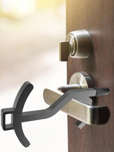 Load image into Gallery viewer, Portable Non-contact Door Opening Stick Portable Plastic Press Keychain Handheld Door Handle Opener Elevator Tool
