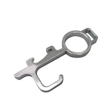 Load image into Gallery viewer, Portable Non-contact Door Opening Stick Portable Plastic Press Keychain Handheld Door Handle Opener Elevator Tool
