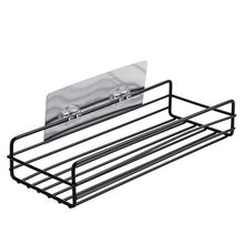 Load image into Gallery viewer, Bathroom shelf Corner Storage Rack Organizer Shower Wall Shelf Adhesive No Drilling Iron Kitchen Bathroom Shelve
